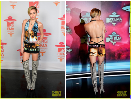 Miley Cyrus (sim....ela foi assim)