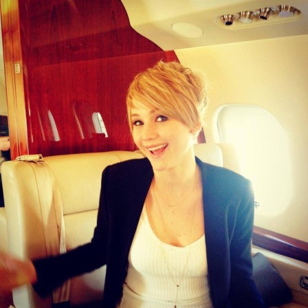 Jennifer Lawrence e seu novo corte!!